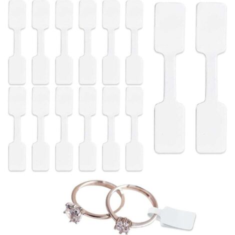 Etiquetas de precio para joyería KZQ, autoadhesivas, 6 x 1,2 cm, 600 unidades