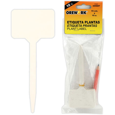 Etiquetas para plantas