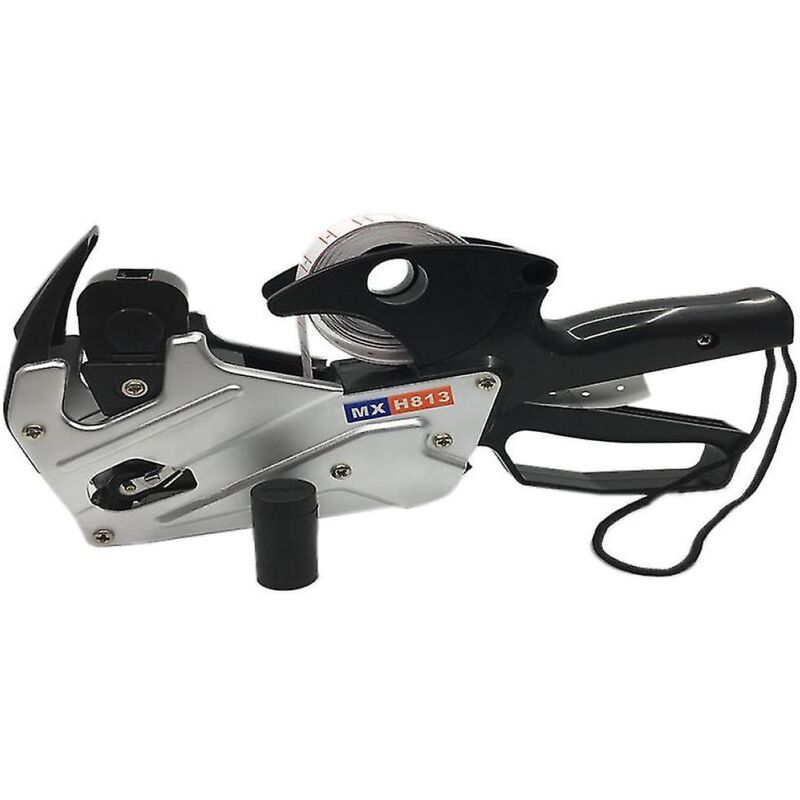 Tiqueteuse d'étiquettes à 8 chiffres Mx-h813 A-line pour outil d'affichage d'étiquettes de prix de détail + rouleau encreur