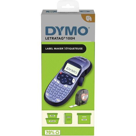 Etiqueteuse DYMO LetraTag LT-100H adapté pour rubans: LT 12 mm