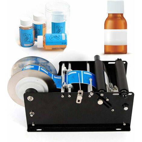 Étiqueteuse semi-automatique - Étiqueteuse manuelle pour boîte ronde / bouteille - 30 times / M