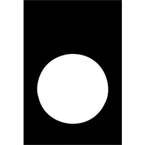 etiquette - 30 x 40 - rouge / noir - sans marquage - schneider electric zb2by2101