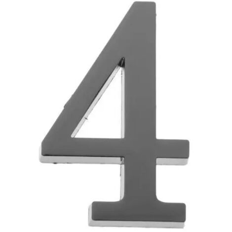 Étiquette à 2 chiffres pour adresse de porte