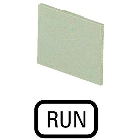 Étiquette à encliqueter RUN EATON 283SQ25