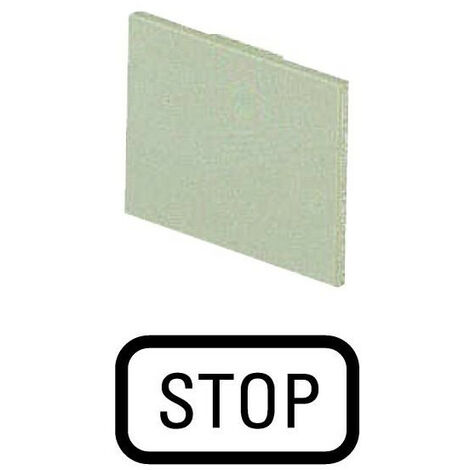 Étiquette à encliqueter STOP EATON 110SQ25