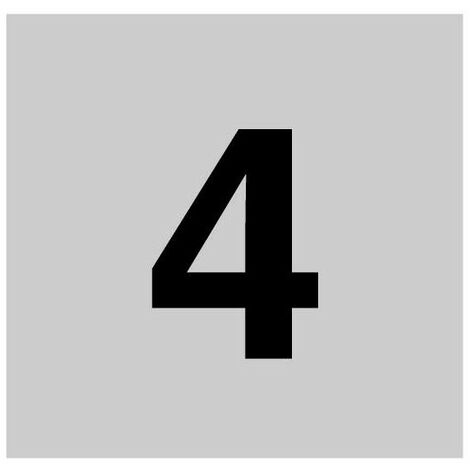 Étiquette à encliqueter transparente 4 EATON 84LQ18