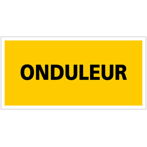 Etiquette adhésive PHOTOVOLTAIQUE ONDULEUR (C1223). Le lot de 100 . - Le lot de 100
