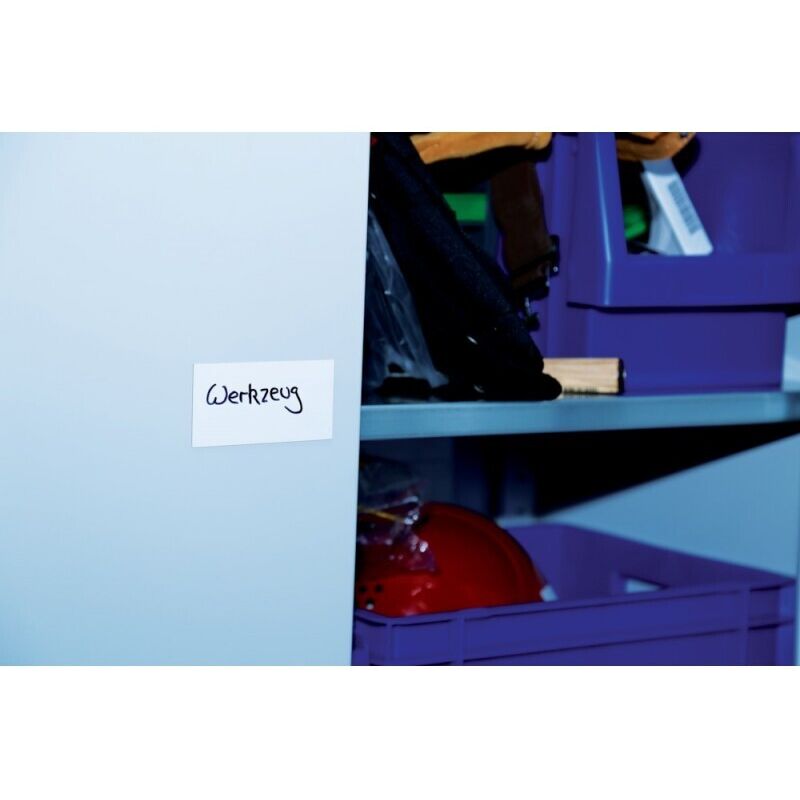 FP - Etiquette autocollante ve 100 blanc 20 x 100 mm