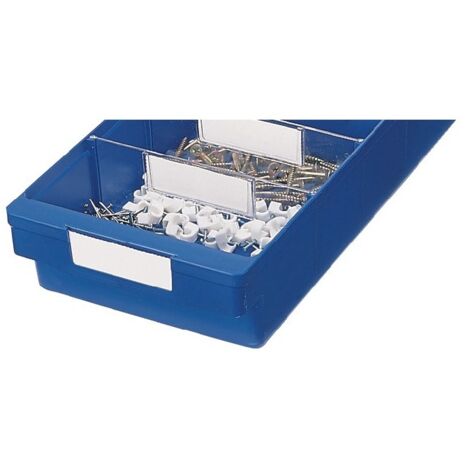 Etiquette blanc pour KB 93mm, Pack a 16 pièces.