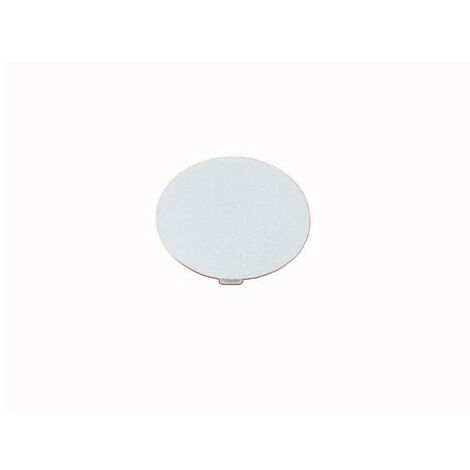 Étiquette bouton ' coup de poing ' blanc sans inscription EATON M22-XDP-W