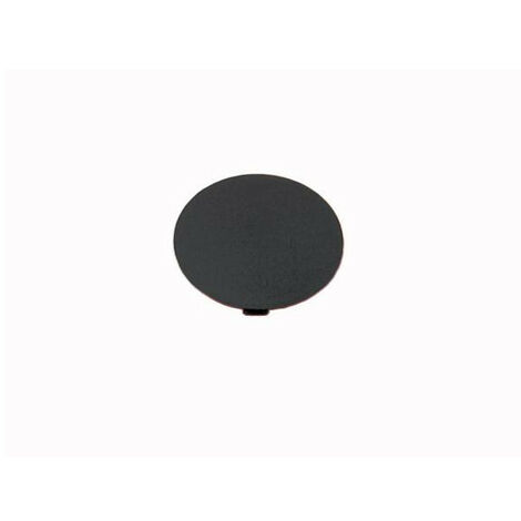 Étiquette bouton ' coup de poing ' noir sans inscription EATON M22-XDP-S