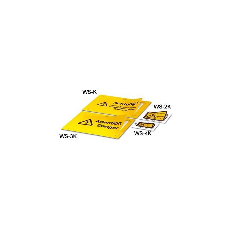 Etiquette d'avertissement Contenu: 10 pc(s) Phoenix Contact ws-k 1004500 D92173