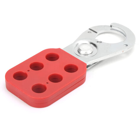Étiquette de cadenas de sécurité 1 pouce en nylon PA isolé avec fermeture à encliquetage en acier pour hauban.