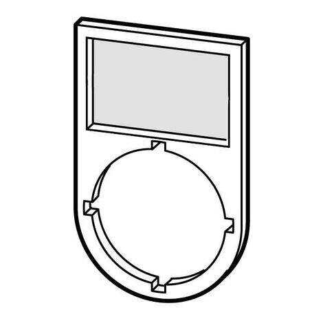 Etiquette de marquage Eaton, à utiliser avec Série RMQ Titan ( Prix pour Sachet de 10 )