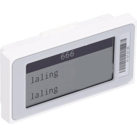 Étiquette de Prix Électronique ESL Bluetooth 2,1 Pouces Écran TFT pour Affichage de Magasin Basse Consommation