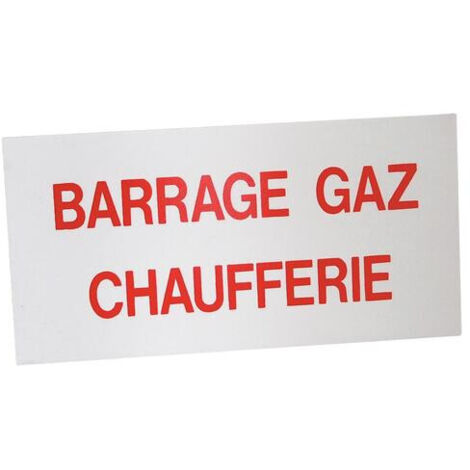 ETIQUETTE DE SIGNALISATION RIGIDE