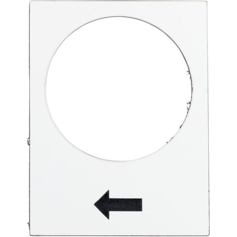 etiquette - harmony - 30 x 40 mm - blanc - montée ou droite - schneider electric zb2by4901