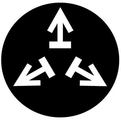 Étiquette saillante noire symbole desserrage EATON M22-XDH-S-X15