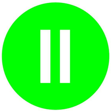 Étiquette saillante verte II EATON M22-XDH-G-X2