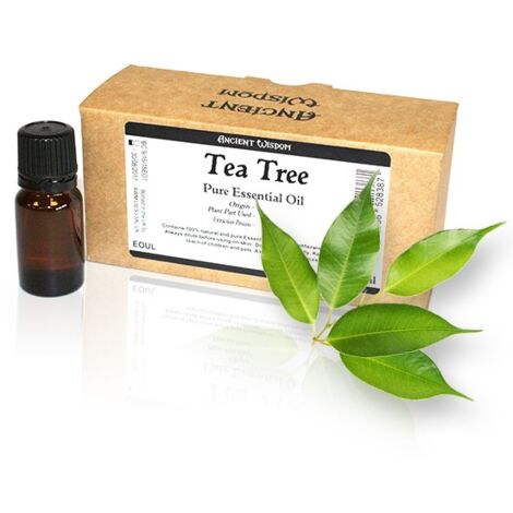 Étiquette sans marque d'huile essentielle d'arbre à thé de 10 ml- Vendu par 1