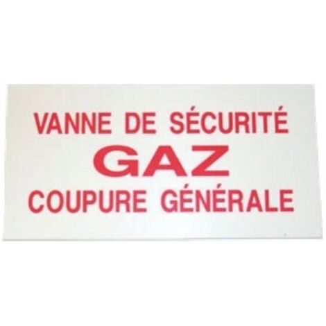 Étiquette souple adhésive eau chaude (X 10) - DIFF
