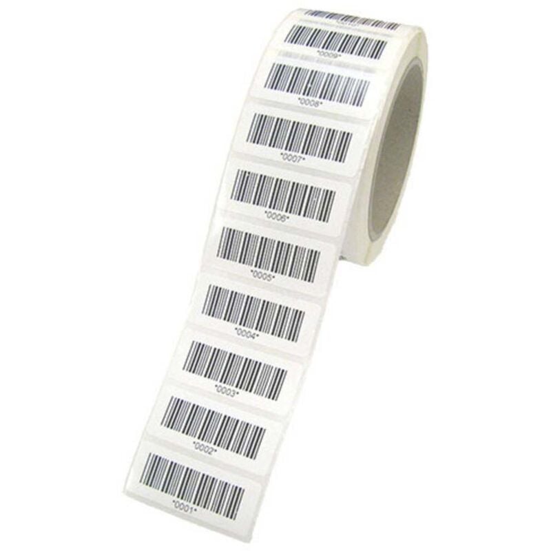 HT Instruments 2008550 Barcodeetiketten lfd. Nr. 0001-1000 Étiquettes de codes-barres 1 pc(s)