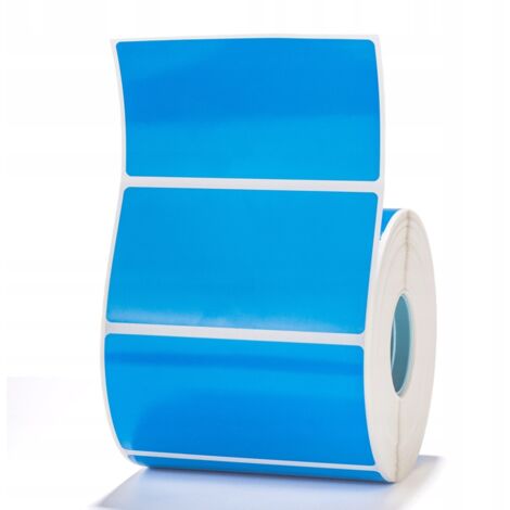Étiquettes autocollantes NIIMBOT 75 x 40 mm BLEU 690 pièces pour imprimante K3/W
