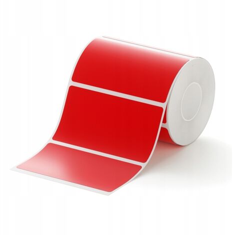 Étiquettes autocollantes NIIMBOT 75 x 40 mm, rouges, 690 pièces, pour imprimante K3/W