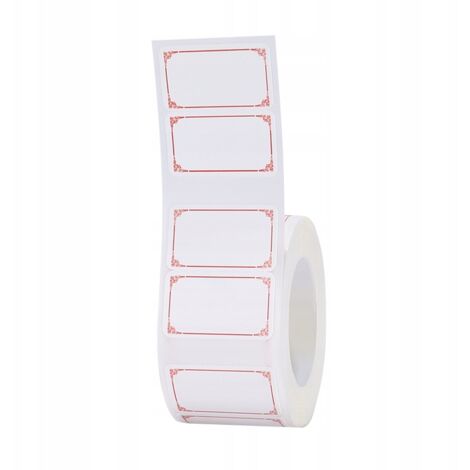 Étiquettes autocollantes RFID NIIMBOT 4030 mm, cadre rouge, lot de 230, série B originale