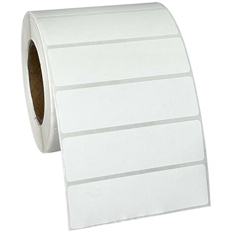 Étiquettes Congélation Autocollantes 70 x 30 mm, Rouleau de 1000 Étiquettes Horizontales pour Aliments et Réfrigérateur