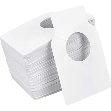 Étiquettes De Cave à Vin Étiquettes Réutilisables Vin Étiquettes De Bouteille De Vin Étiquettes Vierges Pvc Étiquette Cadeau Craft Plastique Pour Bouteille De Vin Et Caves Blanc 100 Pièces（5.7X8.9cm）