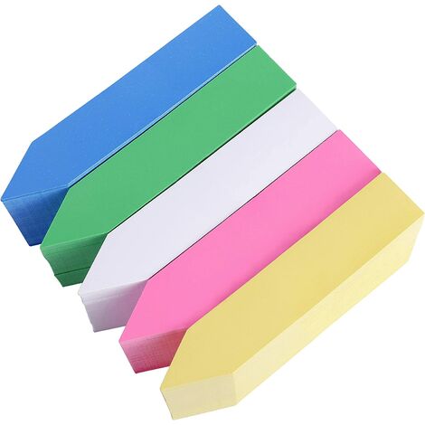 Étiquettes de Jardin Imperméable Plastique Garden Etiquettes Signes de Plante Mini Tags Etiquettes Plantes Label pour Graine Multicolore 500 Pièces