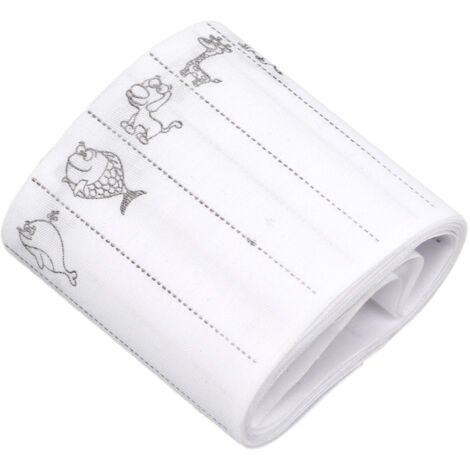 Étiquettes Personnalisées Motif Cartoon 100 Pièces - Adhésives Nom pour École et Bureau
