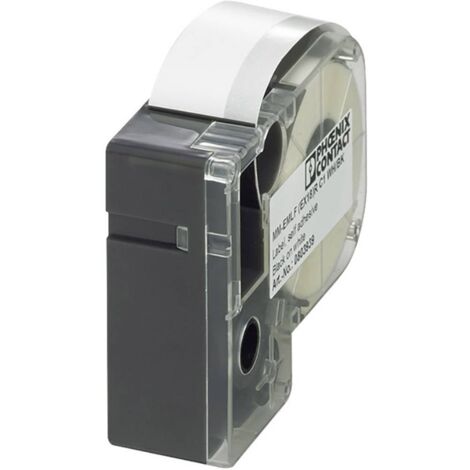 Étiquettes pour imprimantes à transfert thermique Phoenix Contact MM-EMLF (EX12)R C1 WH/BK 803938 blanc, noir 1 pc(s) S824471