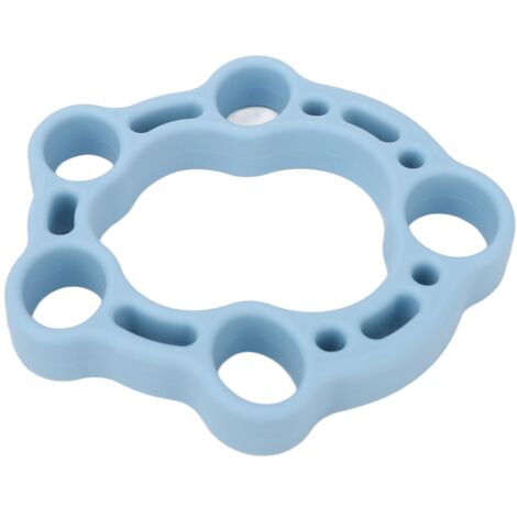 Étireur de Doigts en Silicone Souple pour Arthrose et Syndrome du Canal Carpien, Renforceur de Prise 30LB Bleu