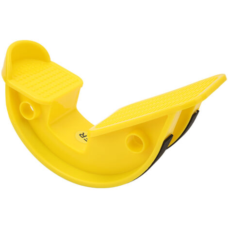 Étireur de mollet jaune pour massage plantaire, soulagement de la tendinite d'Achille et des douleurs musculaires