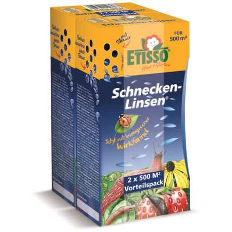 Etisso Schneckenlinsen 2 x 300 g Schneckenkorn