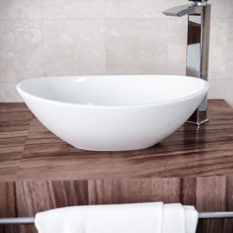 Etive Oval Basin Counter Top Sink Bowl Iv8021
