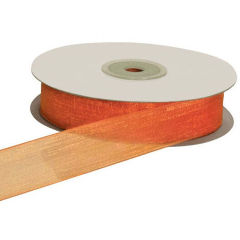 ETM Nastro Organza 6 Mm 50 Mt Arancio