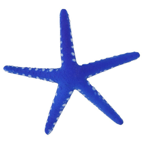 Étoile de mer lumineuse bleue pour aquarium - Décoration paysage sous-marine en plastique sans danger pour poissons