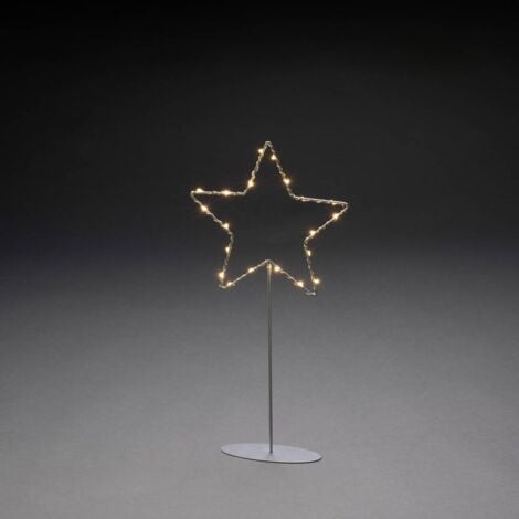 Étoile de Noël à LED Konstsmide 1218-993 LED intégrée N/A ambré N/A