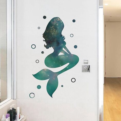etoile Fantaisie Sirne Chambre D'enfant Chambre  Coucher Salle De Bain Maison Dcoration Murale Stickers