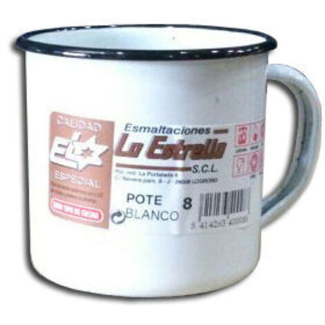 Étoile rustique en porcelaine émaillée 10 cm POT 400010