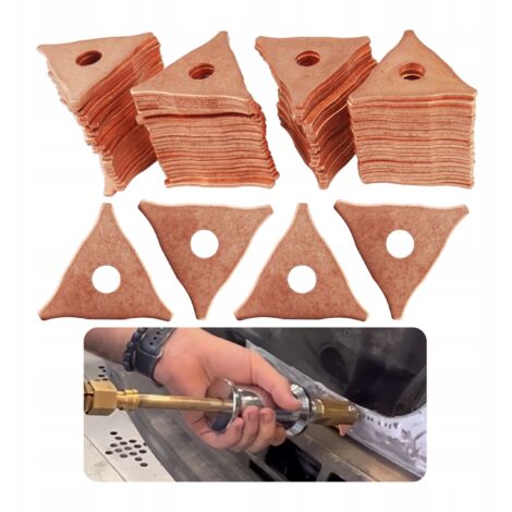 Étoiles SPOTTER TRIANGLES pour le soudage avec une machine à souder SPOTTER 100 pcs.