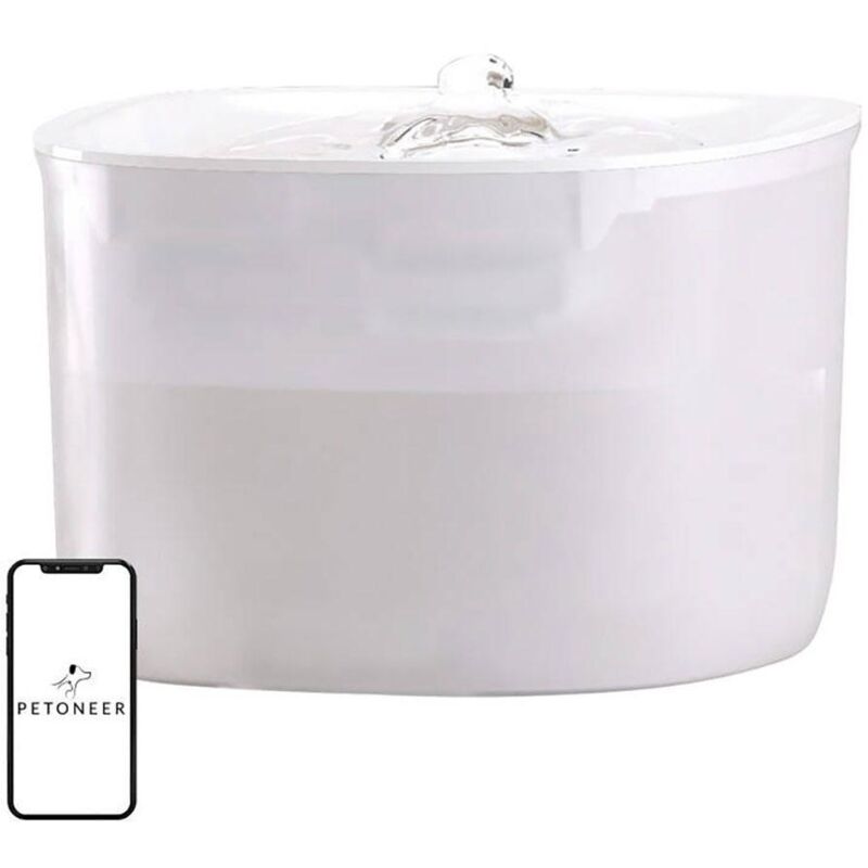Eton Fresco Ezgo Wasserspender Für Hunde In Weiß