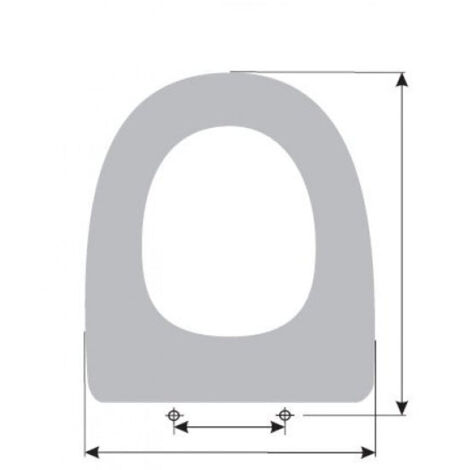 ETOOS 02293108 ITACA Tapa WC Noken Blanco - ref: 02293108
