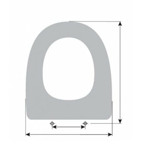 ETOOS 02293108 ITACA Tapa WC Noken Blanco - ref: 02293108