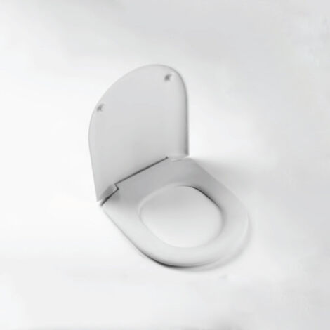 ETOOS 04717108 EKANA Tapa WC Compatible SemiEnvolvente Caída Amortiguada Blanco - ref: 04717108