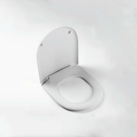 ETOOS 04717108 EKANA Tapa WC Compatible SemiEnvolvente Caída Amortiguada Blanco - ref: 04717108