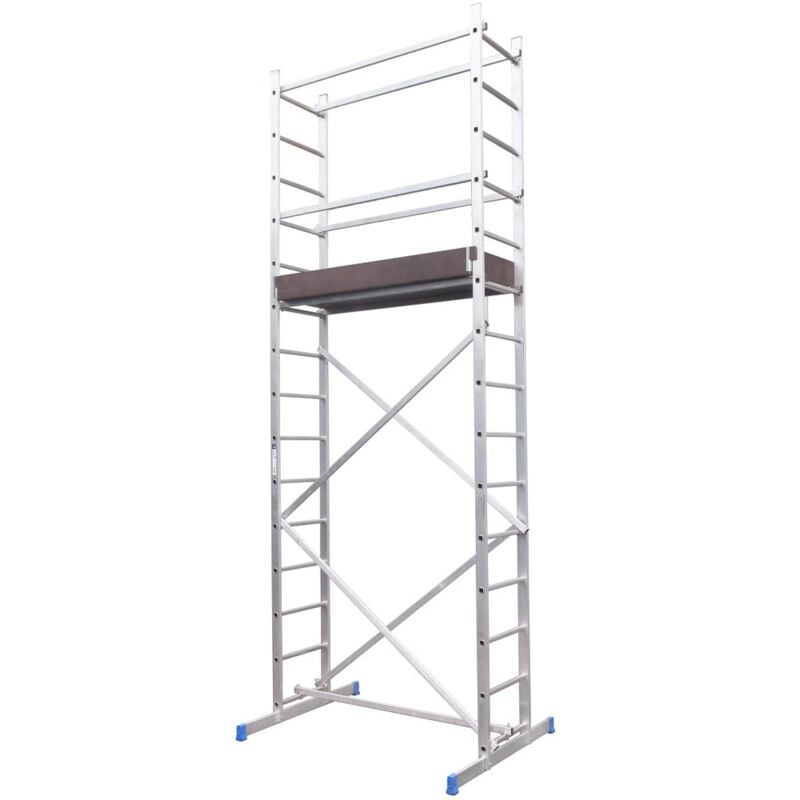 Etra Echafaudage en aluminium hauteur de travail 5m